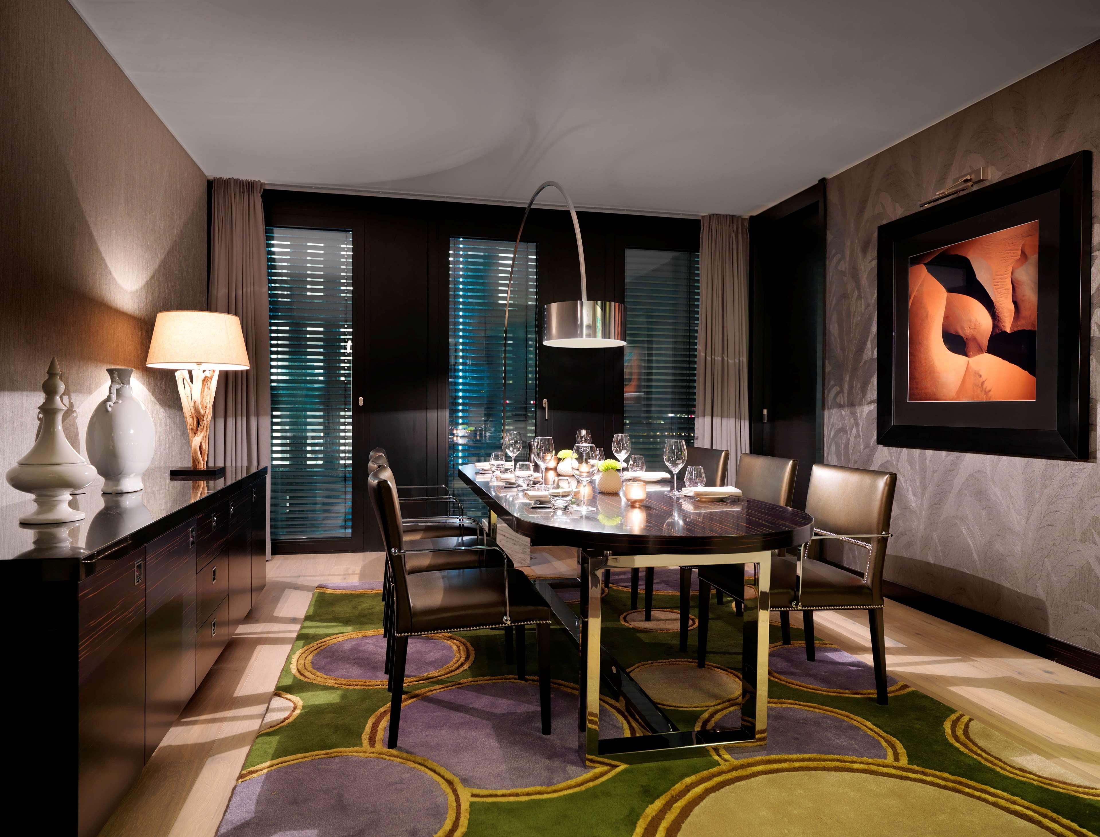 Hotel Hyatt Regency Düsseldorf Esterno foto The dining room